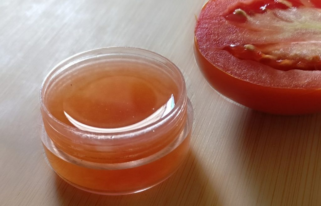 Tomato Gel skin care