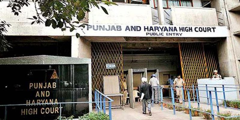 Punjab and Haryana high court dismiss petition