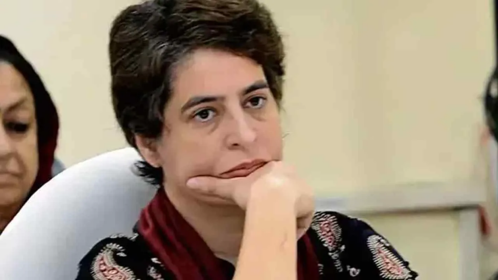 Priyanka Gandhi reports