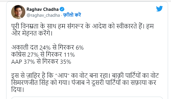 Raghav Chadha on AAP 