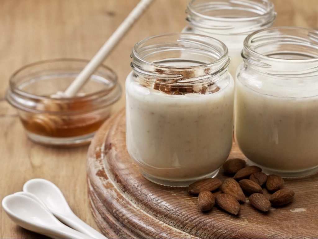 almond curd health benefits