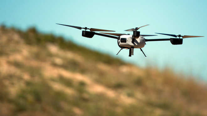 drone movement in tarntaran