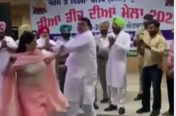 MLA Puppi prashar bhangra 