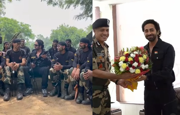 Ayushmann Khurrana Meets Army