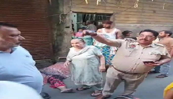 amritsar lady jumped floor