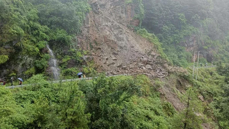 Rain disaster in Himachal 