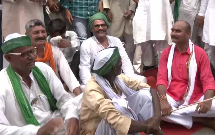 farmer reached delhi protest