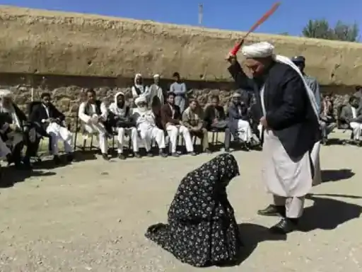 Taliban banned women from