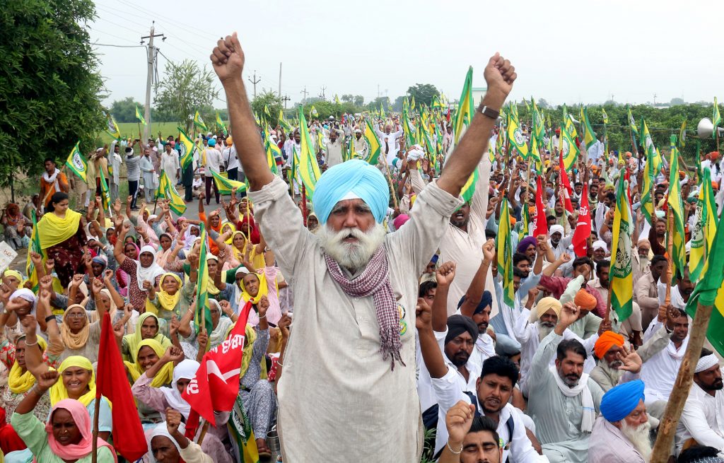 Farmers to protest at Delhi