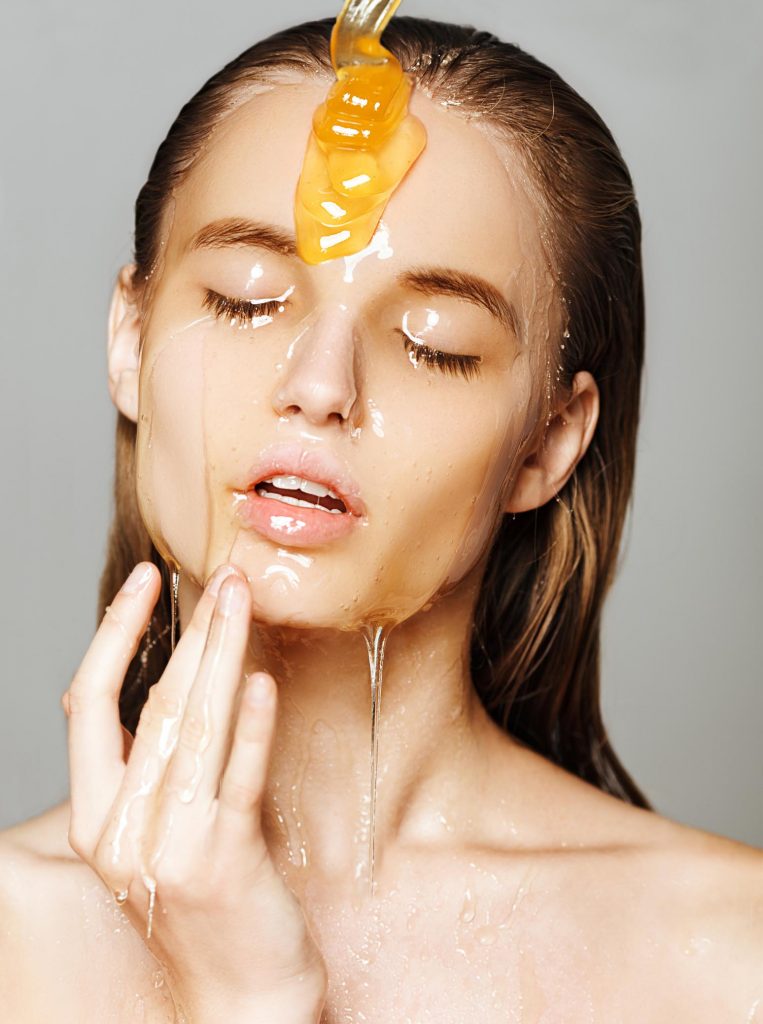 honey skin beauty tips