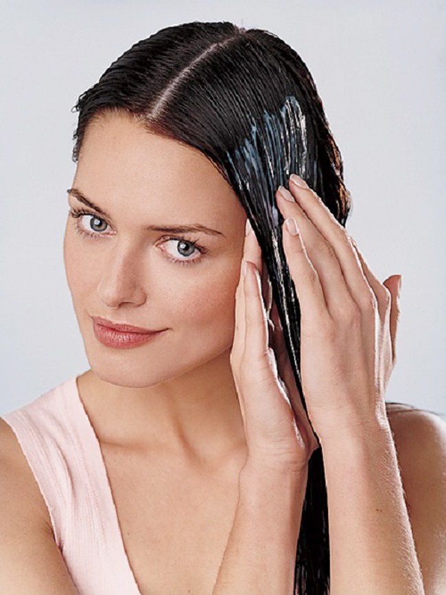 Shiny hair care tips