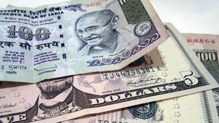 Rupee slips further by 62 paisa
