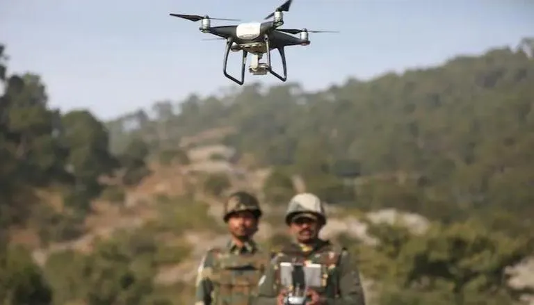 pakistani drone indian territory