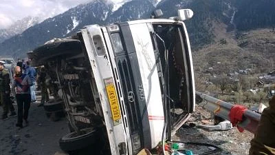 Big accident in Poonch