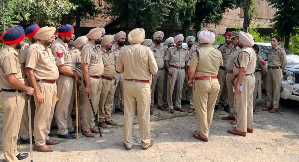 Punjab Police conducted search 