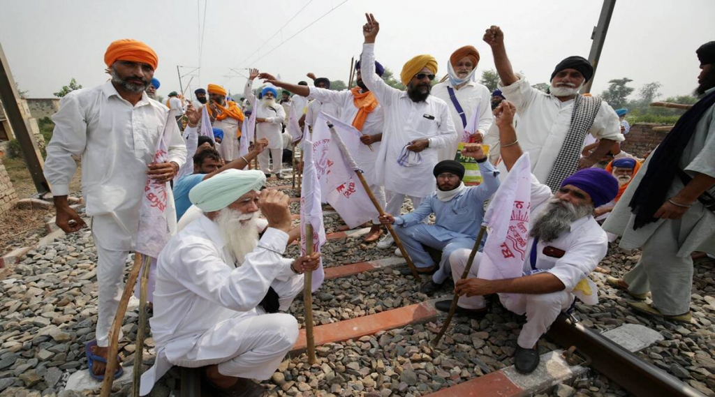 farmers to stop rails 