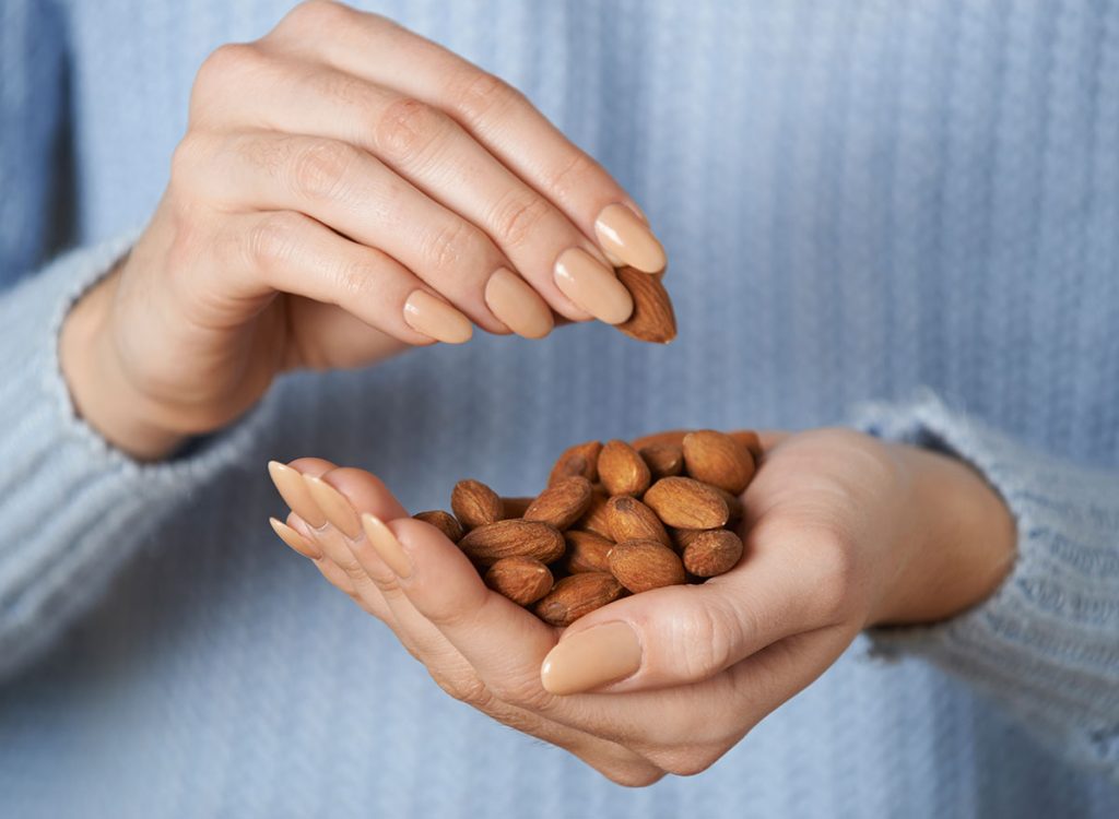 Almond eating health care
