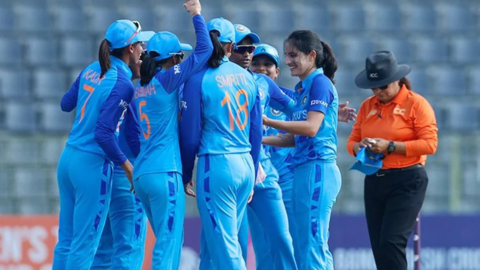 Indian women team became 