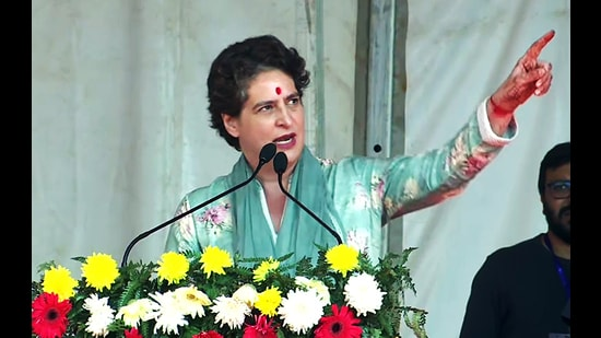 Priyanka Gandhi Rally Himachal 