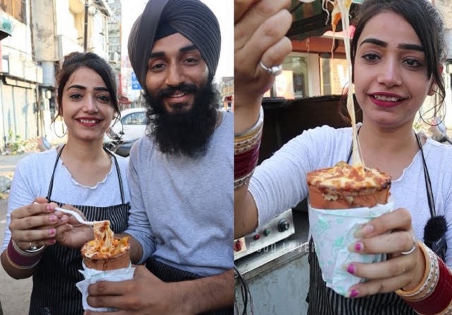 Jalandhar kullad pizza couple