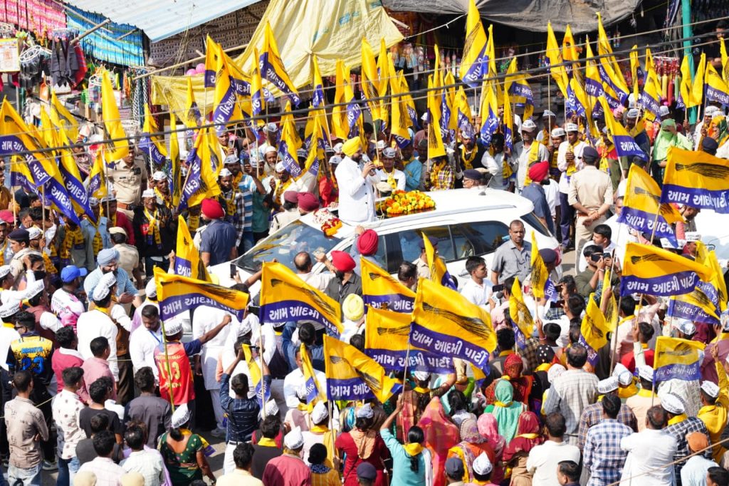 CM Mann Gujarat road show