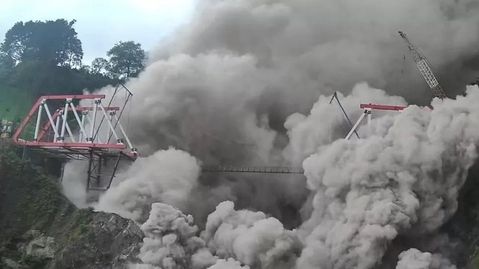 volcano erupted in Indonesia