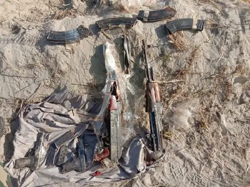 BSF Recovered Weapons Firozpur