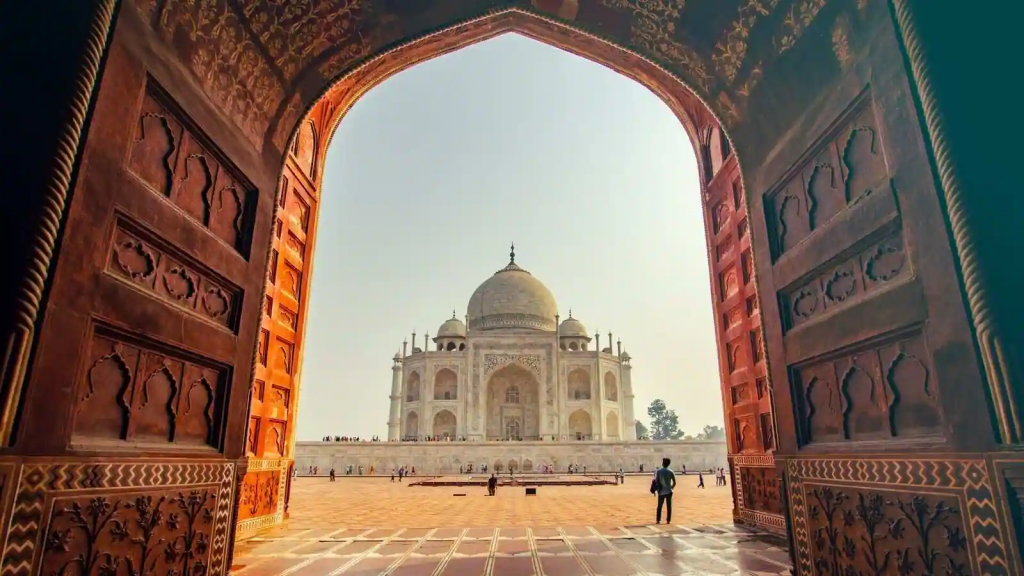 Taj Mahal on Corona 