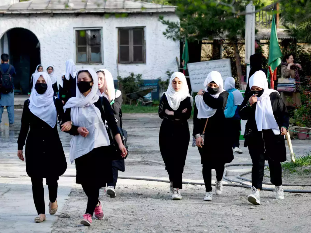 now Taliban barred women 