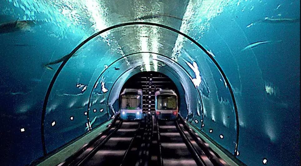India first underwater tunnel
