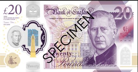 New British banknotes featuring