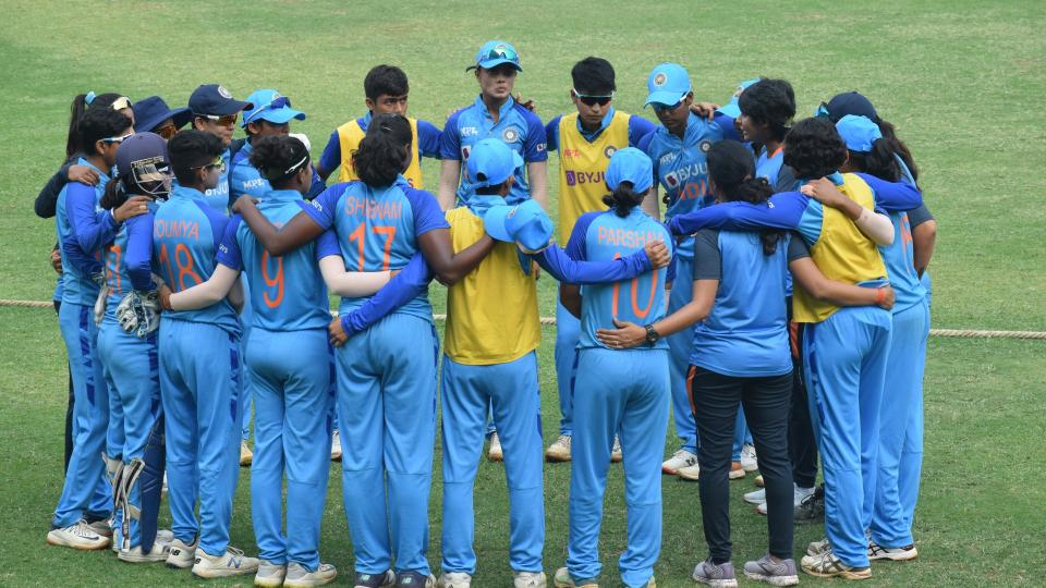 Women Team India reached 