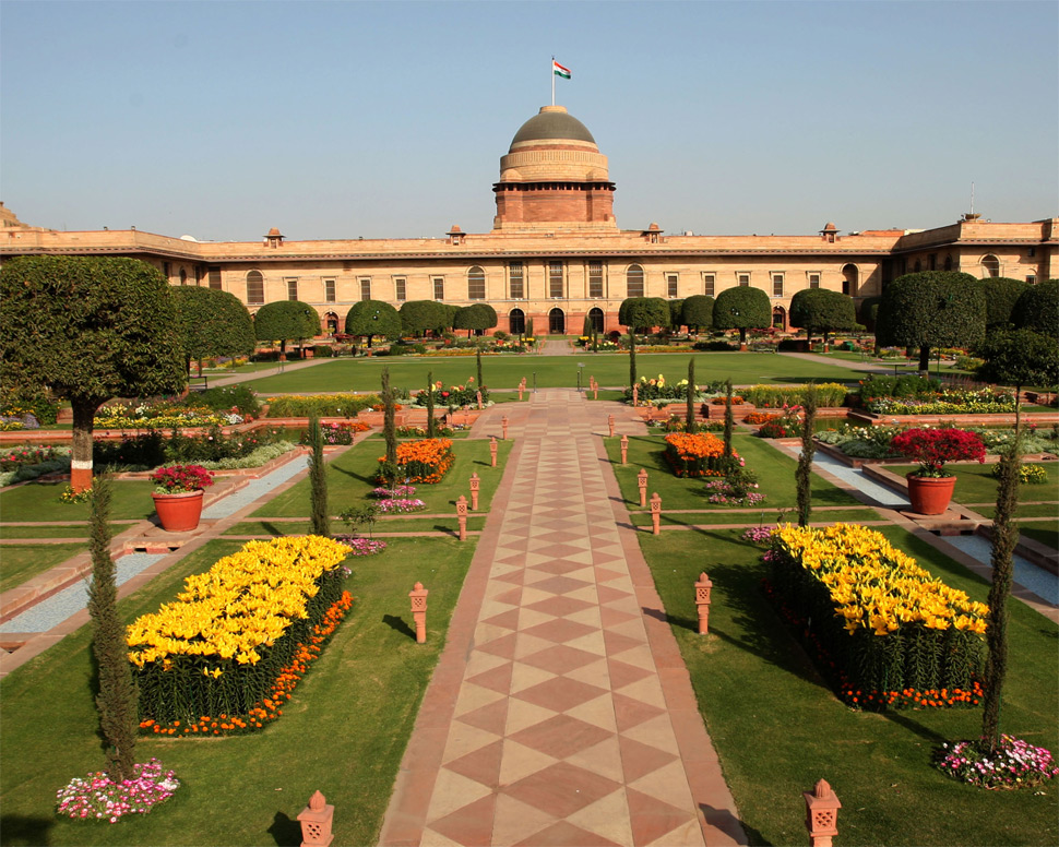 Rashtrapati Bhavan Mughal Garden 