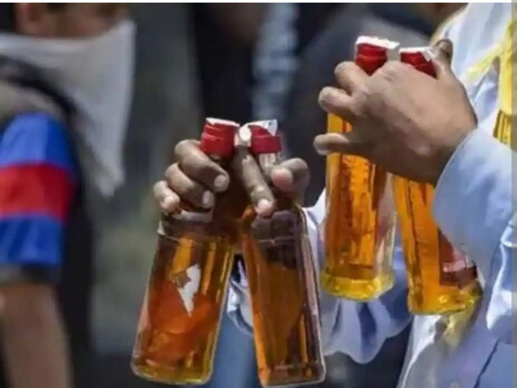 Rampur Raid Liquor Smuggling