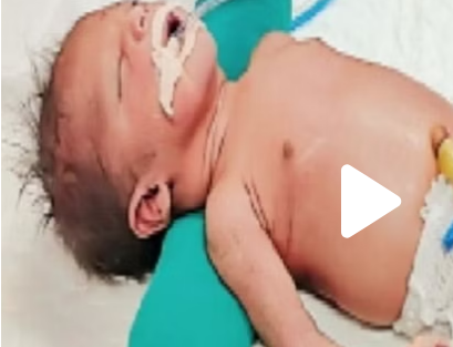 Pakistani woman gave birth