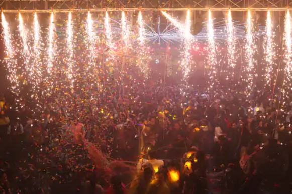 Rajasthan people celebrating New Year