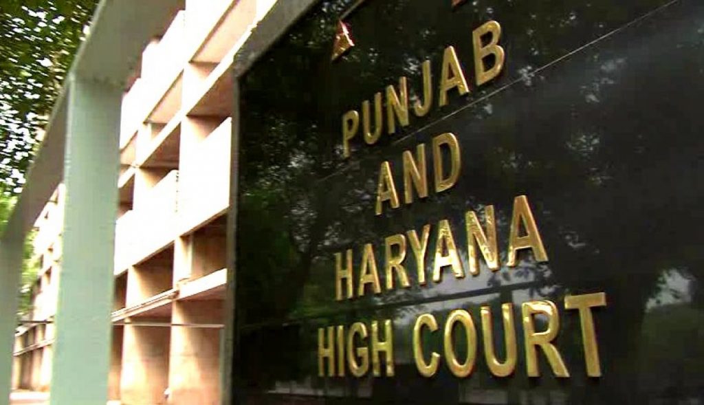 Punjab and Haryana high court decision