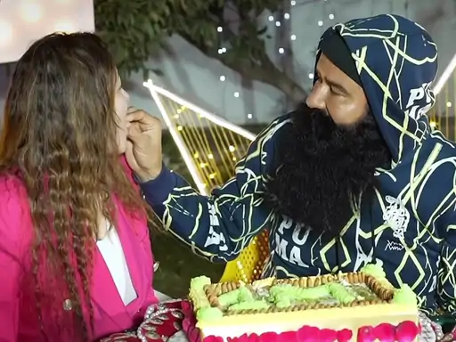 Ram Rahim and Honeypreet 