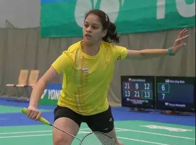 Indian badminton player Tanya hemanth