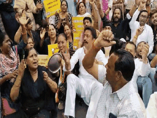 Chandigarh Congress Protest News
