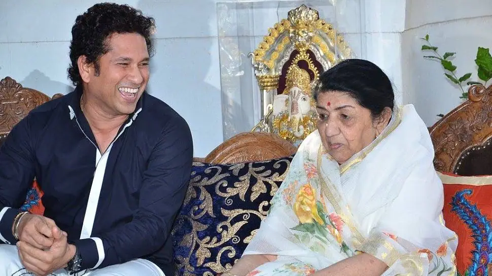 sachin tendulkar lata mangeshkar