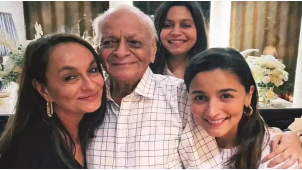 Alia Bhatt Grandfather Health 