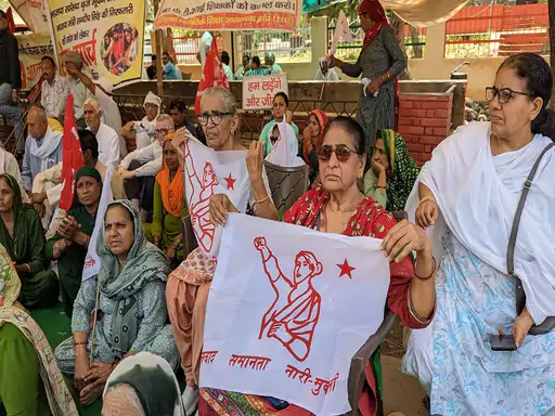hisar Protest for wrestlers