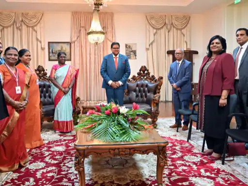 President Murmu received Surinam