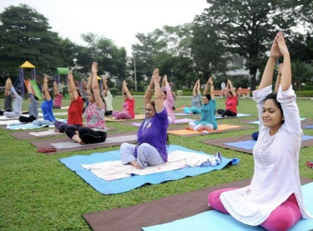 Yoga practice will be held 