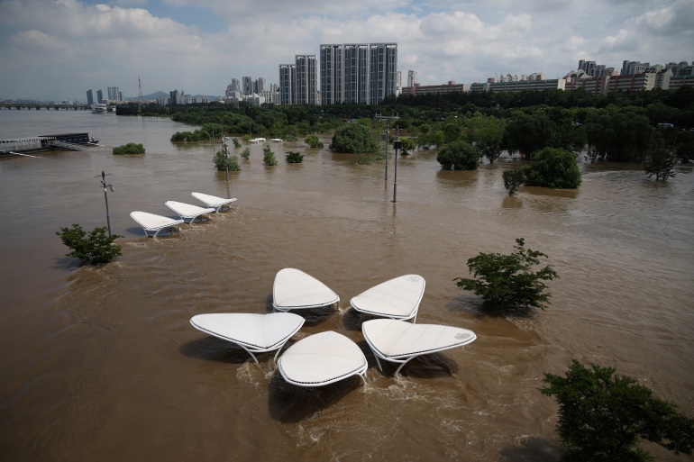 South Korea floods