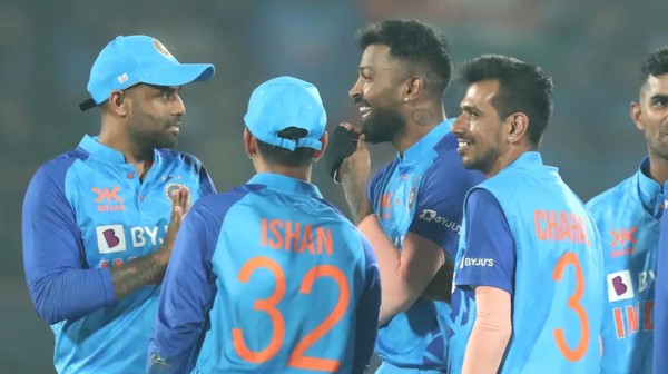 India squad for t20i series against