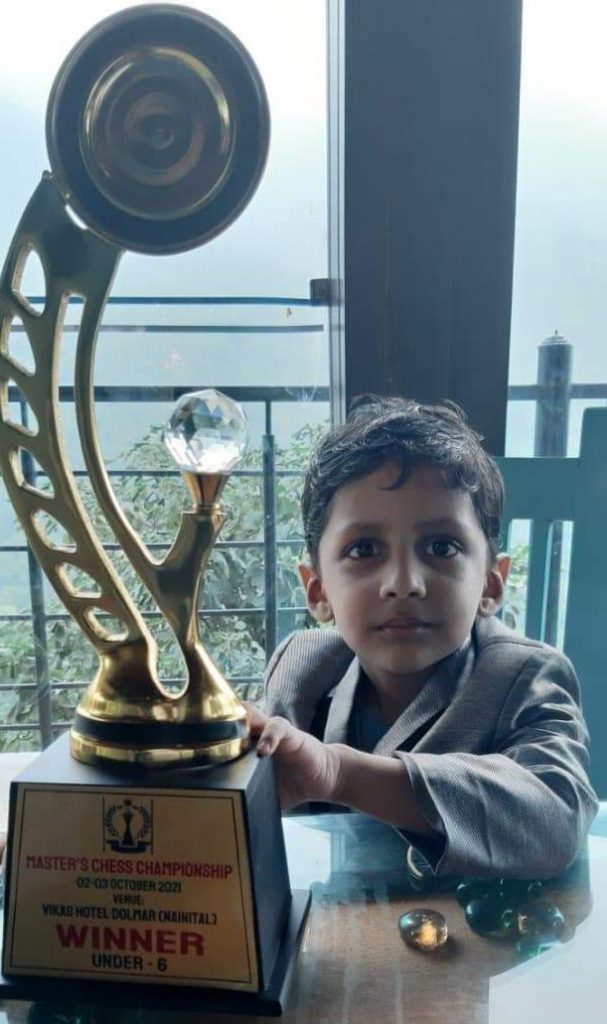 Tejas tiwari became youngest chess player