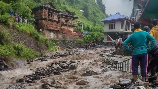 Himachal Rainfall Landslide Alert