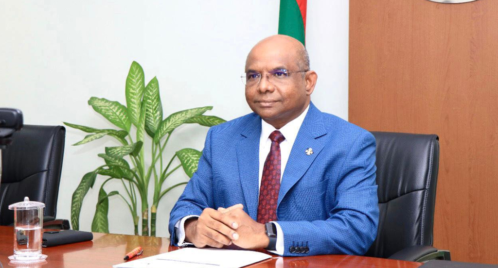 india maldives ministers meet